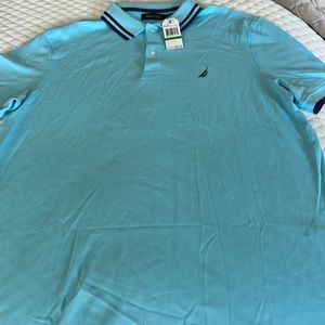 NWT NAUTICA POLO SHIRT L